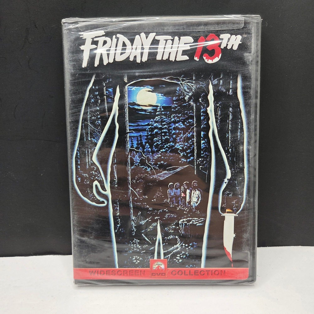Friday the 13th DVD Paramount Widescreen Collection 1980 Horror Movie New Sealed
